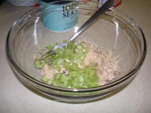 tuna and celery