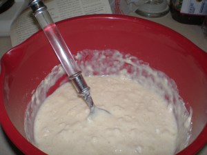 pancake batter